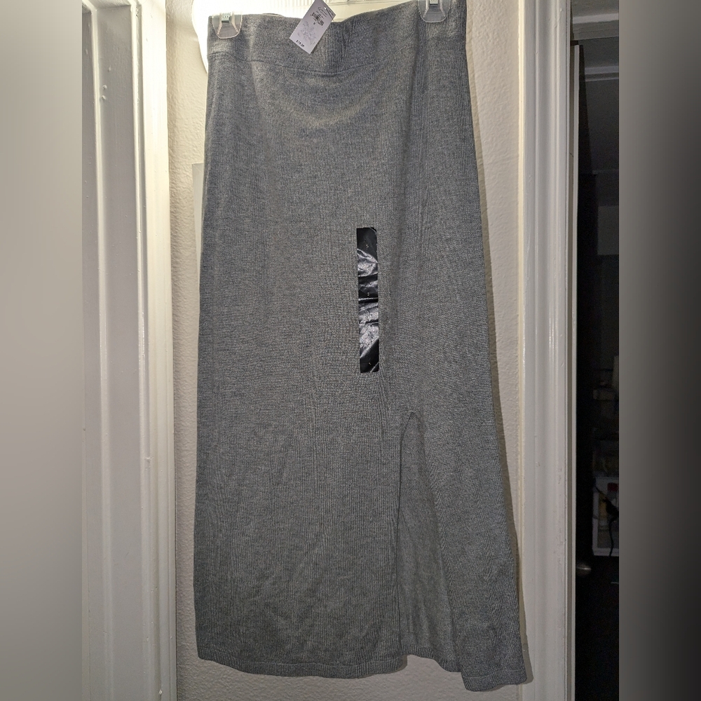 Banana Republic Maxi Skirt with Asymmetrical Cut Out Slit for Casual Wear